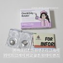하파크리스틴(HAPA KRISTIN)신제주점 | 하파크리스틴 원앤온리 그레이 라이트그레이 비교 쿨톤 원데이렌즈