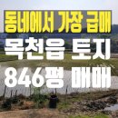 천안 목천읍 신계리 저렴한 토지(농지) 매매, 계획관리지역 846평
