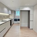 답십리28 | 답십리 래미안 위브 28PY,주방 구조 변경, 여유있는 수납 확보, 차분한 무드 베이지 주방[한샘 방배대리점]