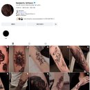 블랙워크 | 부산 블랙앤그레이 타투 추천 , 팔뚝·가슴·허벅지 블랙워크 실제 후기