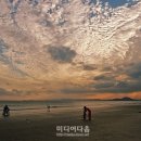 바다와 노을 이미지
