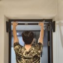 전신 근육 밴드 운동 | 멜킨문틀철봉 가정용문틀철봉 턱걸이운동기구 추천 멜킨 락튼 타이탄 철봉 풀업밴드 후기