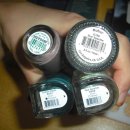 OPI NL F15 YOU DON'T KNOW JACQUES!, NUBAR G180 STAR SPARKIE, CND #567 URBAN OASIS, CND #568 TEAL SPARKLE 이미지