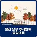 옵티마유성약국 | 울산 남구 추석연휴 종합대책