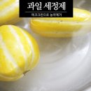 [이벤트] 에코크린 과일세정제, 간편하게 사과, 참외 씻는법