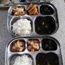 2019년 6월 4일 화요일 -백미밥,북어미역국,닭갈비구이,시금치된장무침,깍두기 이미지
