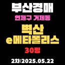 벽산e메타폴리스 | 거제동 초역세권 벽산e메타폴리스 30평 아파트 부산연제구경매 2차 물건