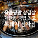 맛있는고깃집 | [성남시 정자동 삼겹살] 복돼지 정자점 : 한돈 맛있는 성남시 고깃집 후기