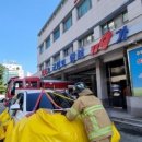 여수소방서, 학동119안전센터 전기차 화재 대응 진압훈련