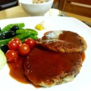 호박&amp;가지 함박스테이크 이미지