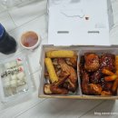 동해 천곡동 구운치킨 오븐마루치킨 담백 로스트 반반 리뷰