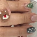 도봉-쌍문-도봉-1242 | 창동네일 네일홉 크리스마스 네일 후기🎄💅