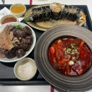 김떡순 | 잠실 롯데백화점 푸드코트 떡산 김떡순 후기 feat.점바점