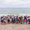 To celebrate Earth Day-beach cleanup &amp; bonding session at Pantai Tanjung 이미지