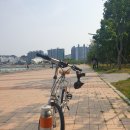 중고 구매한 클래식 미니벨로 삼천리 그라스호퍼, 신마산 자전거수리