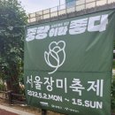 중화1동공영주차장 | [리얼] 220508 서울장미축제 중랑장미공원 후기 및 정보(프로그램, 주차장 등)