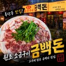고기고집 독산점 | 독산동 맛집 고기맛이 특별한 암돼지와 미나리의 환상 조합, 독산동 고기집 '금백돈' 솔직 후기