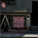 신대방 카페 간판. CLASSIC + COFFEE 클라소피 간판 디자인 통신주 스카시와 신주 잔넬 간판 / 통스텐...