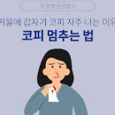 코피 자주나는 이유 이미지