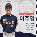 [프로야구] 2020 KBO 신인 1차 지명 선수 이미지