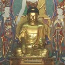 천축사 목조석가삼존불 이미지