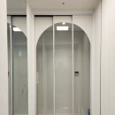 하양지식산단 | 힐스테이트대구역오페라 초슬림3연동 아치디자인 현관중문 시공 이원 현관중문 입니다.
