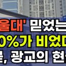 투자자들 대부분 망했다. 서울대만 믿고 투자했는데, 90%가 비어버린 배곧신도시. 아파트 단지에 상가만 600개가 넘는 광교신도시. 부 이미지