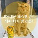 내돈내산 <b>페스룸</b> 참치캔, 에릭치킨 고양이 먹방 후기