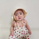 오버롤즈 | 유아 옷 아오스타 m사이즈 후기!!(돌전아기)-린넨오버롤즈 ,리본나시,젤리바지
