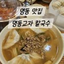 아리실 | 남산나들이 점심 명동맛집 명동교자 칼국수 만두