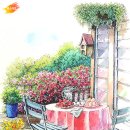 수채화 드로잉(중급) 이미지
