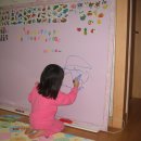 [아이들 선물] 칼라보드 / 자석칠판 / 한글숫자알파벳 자석학습놀이 이미지