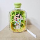 한손 | 짱구 공식 라이센스 얼음틀 텀블러 그린 사용후기 🍏 한손톡으로 완성되는 여름 신박템