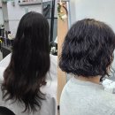 지(G)헤어 | [구디미용실 추천] 자연스러운 단발히피펌 유트리헤어 사니실장 만족후기