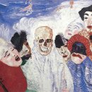 제임스 앙소르(James A Ensor)의 1889년 브뤼셀에 오신 그리스도 이미지