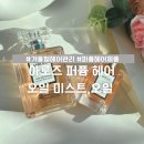겨울철 머리결 관리, 퍼퓸 헤어 제품 아로즈(ARROZE)미스트, 오일 사용 후기