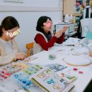 프랑스자수와 인형 이미지