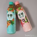 우바 홍차가 들어간 해태 봉봉 아이스티 제로 자몽 &amp; 복숭아