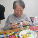 한빛의료소비자생활협동조합한빛요양병원 | (파주 운정_우리애요양병원) 모자이크 하트 조각보 만들기_미술활동