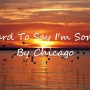 Hard To Say I`m Sorry / Chicago 이미지