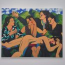 유화 아크릴 B | 갤러리 기체 : 김남, 김명주 2인전 <Au fond de : 내 깊은 곳>