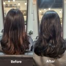 예쁘다헤어샵 | 안산헤어샵후기 상록수역 살롱드쎄쎄 다크브라운 염색 만족스러워요! (1인미용실)