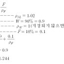 문제풀이-슬러지비중과 함수율변화 이미지