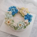 설기아트(앙금플라워 디자인떡케익) 이미지