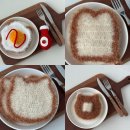 코바늘로 만드는 내츄럴소품 | 코바늘 뜨개소품 식빵 계란후라이 수세미 뜨기 🍞🥐🥨🍳