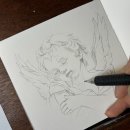 드로잉과 수채화를 수채색연필하나로완성 | 스테들러 미술연필 세트로 수채화 느낌 연필 드로잉🖌️