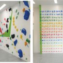 실내암벽장 이미지