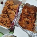 대연동치킨 청년숯불두마리치킨 남구점 후라이드 숯불 슈프림양념 치킨 포장으로 먹은 후기