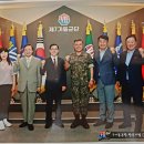 전검동 집행부 군단장방문 이미지