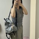 미니Gray | 로우로우 스트링 미니 백팩 그레이, 야구가방으로 2년 쓴 후기